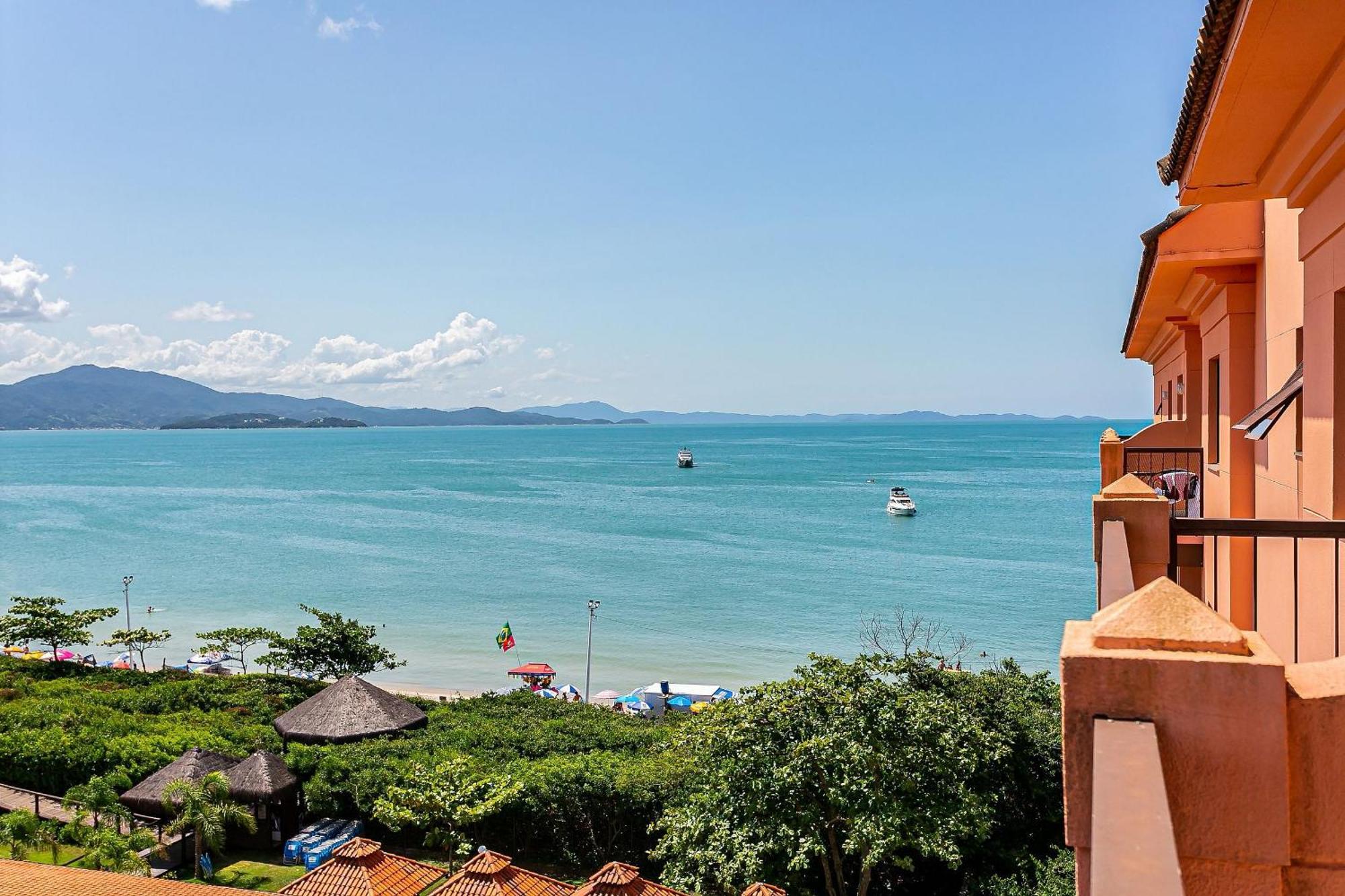 Resort Pe Na Areia - Studios Direto Com Proprietario Jbvjr Florianópolis Exterior foto
