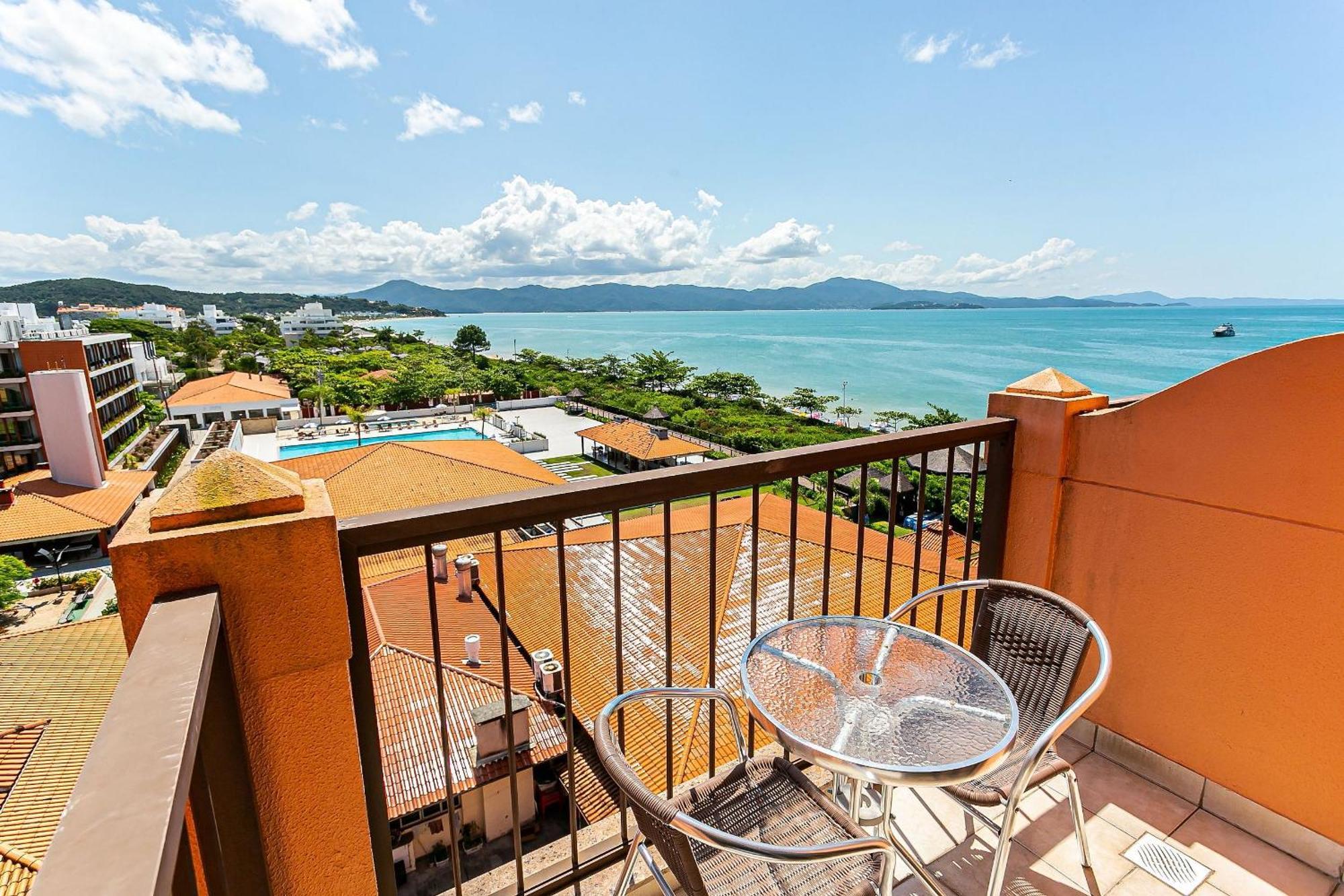 Resort Pe Na Areia - Studios Direto Com Proprietario Jbvjr Florianópolis Exterior foto